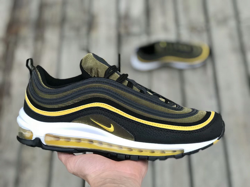 Authentic Nike Air Max 97 Black-Yellow